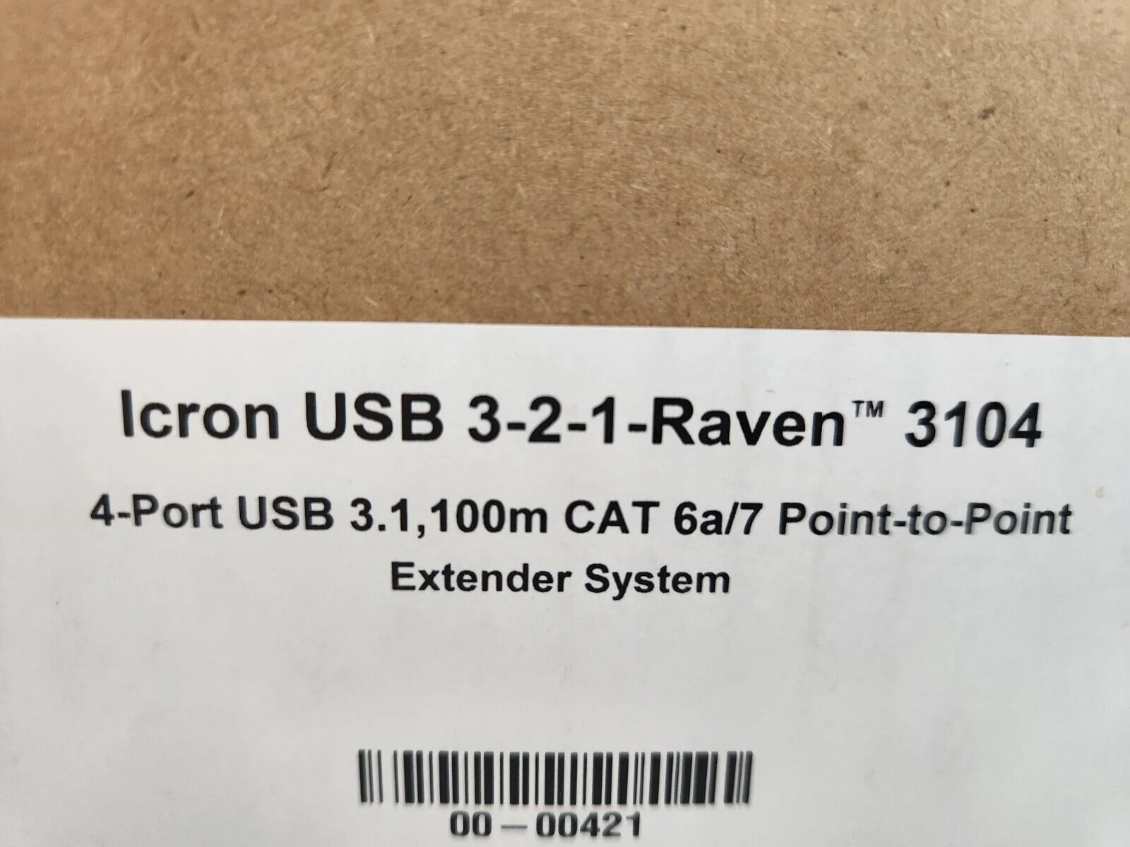 Icron USB 3-2-1 Raven 3104 4 port USB 3.1 Extender  NEW - Image 4