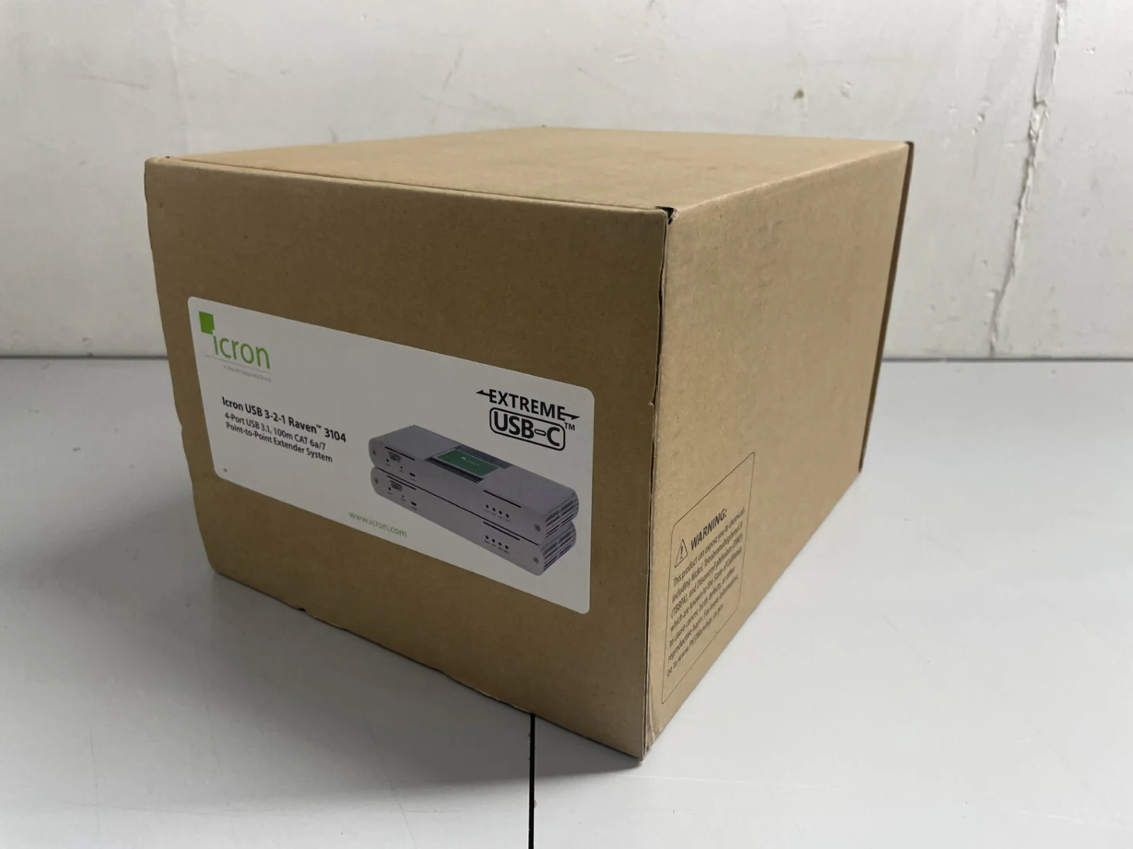 Icron USB 3-2-1 Raven 3104 4-Port USB-C 3.1 100m CAT 6a/7 Extender System - Image 3