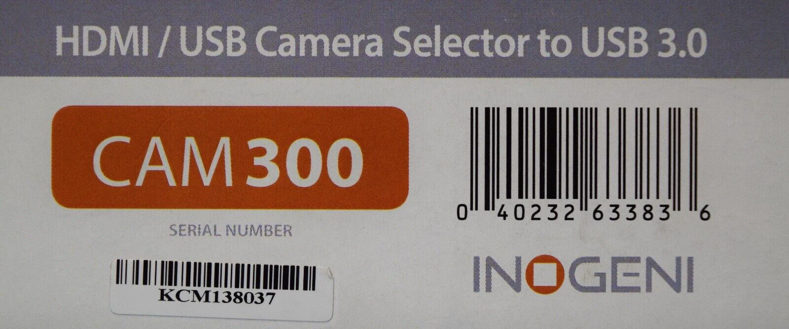 INOGENI CAM 300 HDMI / USB Camera Selector to USB 3.0 - Image 4