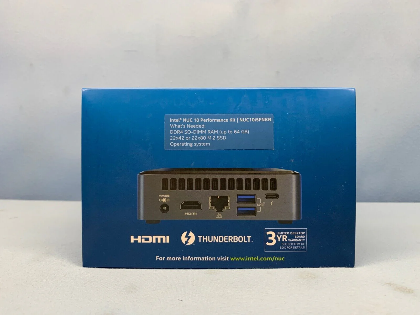 Intel NUC10i5FNKN, i5-10210U, 8GB RAM, 256GB SSD, Windows 10 Pro - Image 2