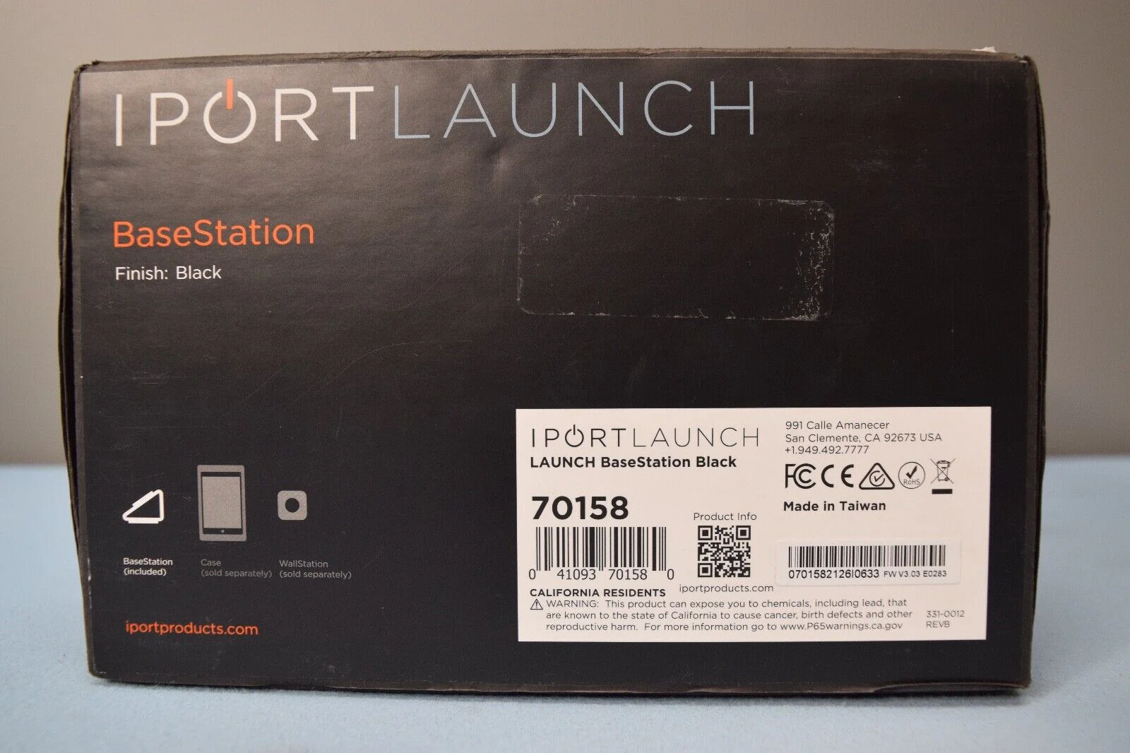 IPORT LAUNCH BASE STATION BLACK BASESTATION & POWER SUPPLY  70158 - Image 2