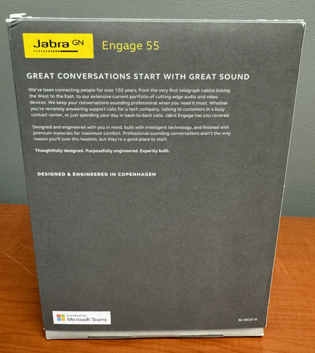 Jabra Engage 55 USB-A Mono Wireless Headset with Charging Stand 9553-455-125 NEW - Image 2