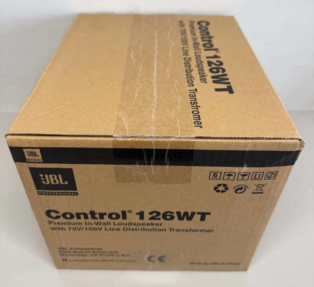 JBL Control 126WT In-Wall 6.5" In-Wall Loudspeaker w 70V/100V Transformer - Image 2