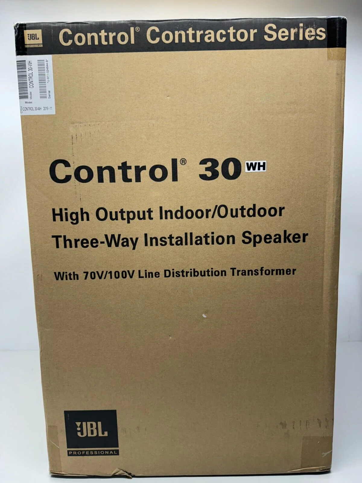 JBL Control 30 WH Three-Way Passive Indoor/Outdoor Monitor Speaker 70/100V Audio - Image 2