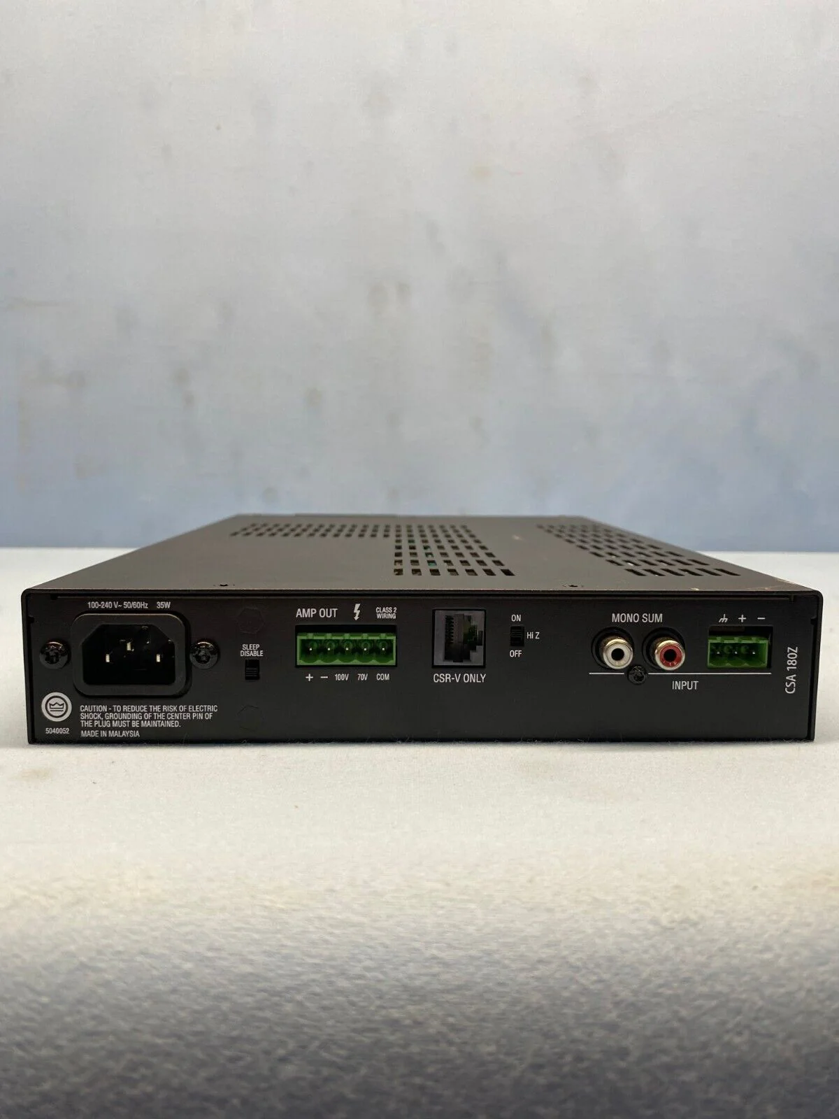 JBL CSA 180Z Drivecore 100-240V~50/60Hz 35W Amplifier - Image 2