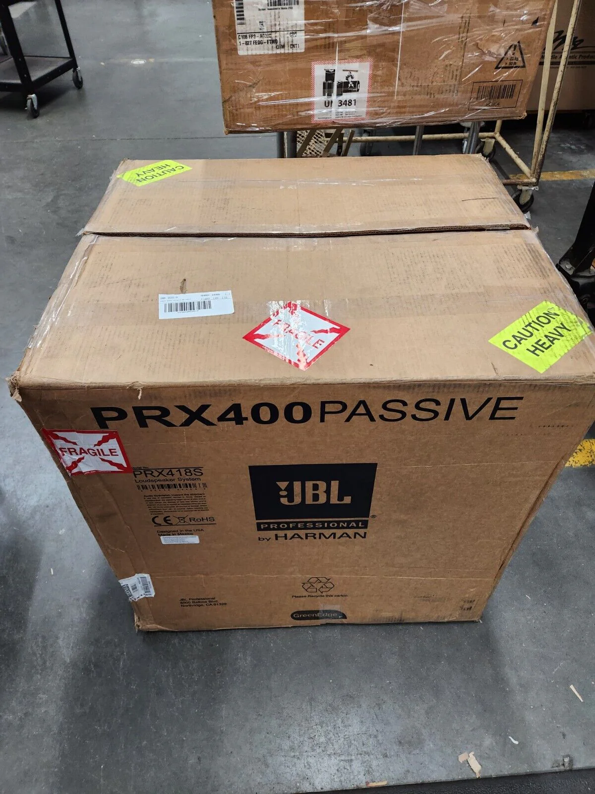 JBL Professional PRX418S / Compact Passive Subwoofer-Loudspeaker / 18-Inch - Image 10