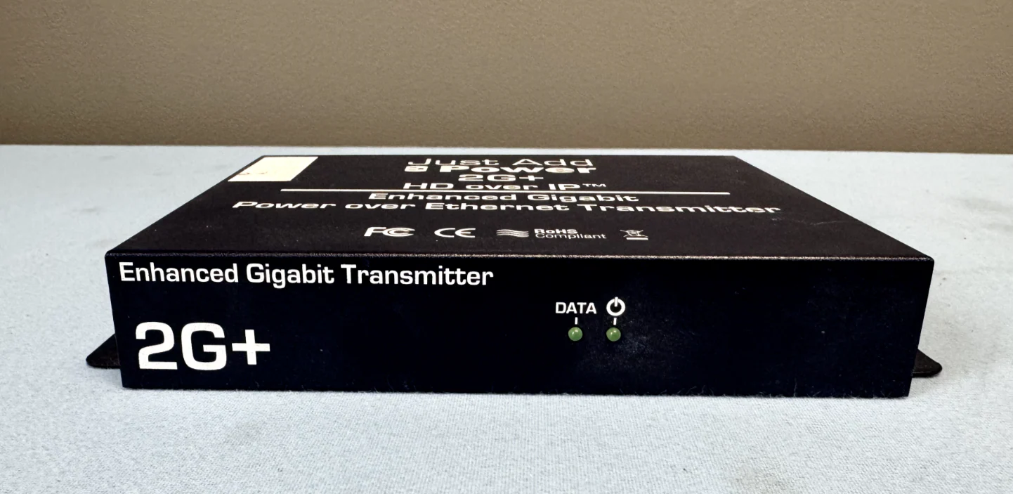Just Add Power 2G+ HD Over IP Enhanced Gigabit Power Over Ethernet Transmitter - Image 2