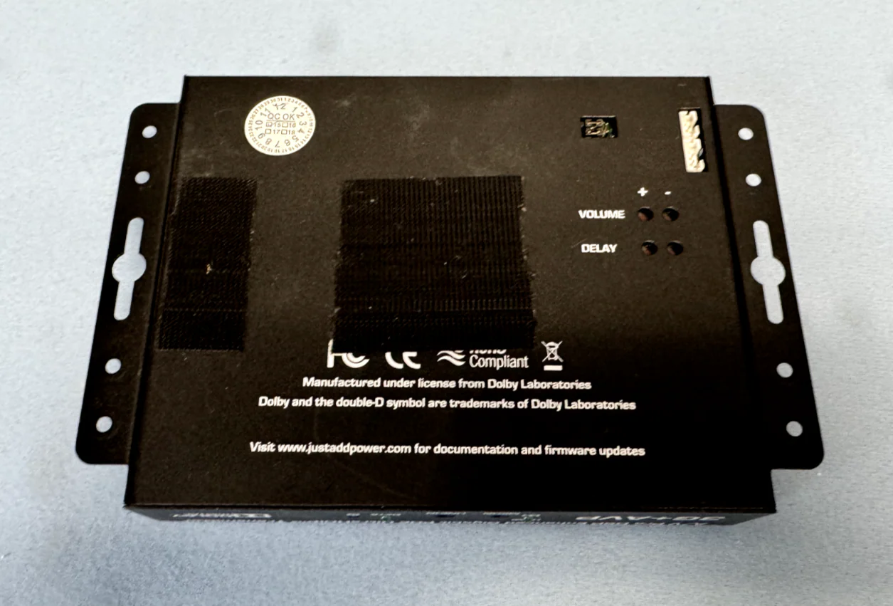 Just Add Power 3G+ AVP RX UltraHDIP A/V Pro DSP Enhanced Gigabit POE Transmitter - Image 4