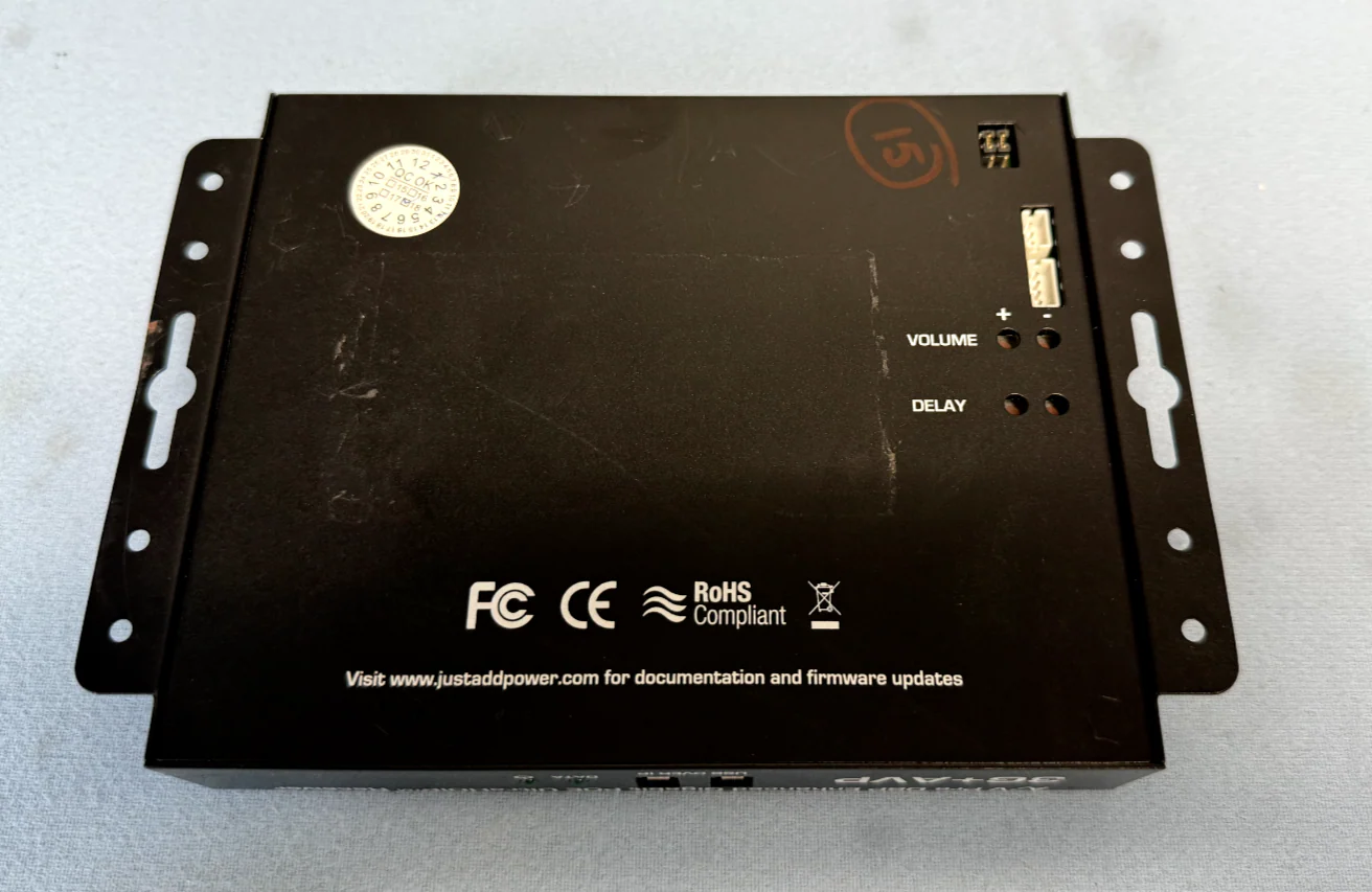 Just Add Power 3G+ AVP RX UltraHDIP A/V Pro Enhanced Gigabit POE Receiver - Image 4
