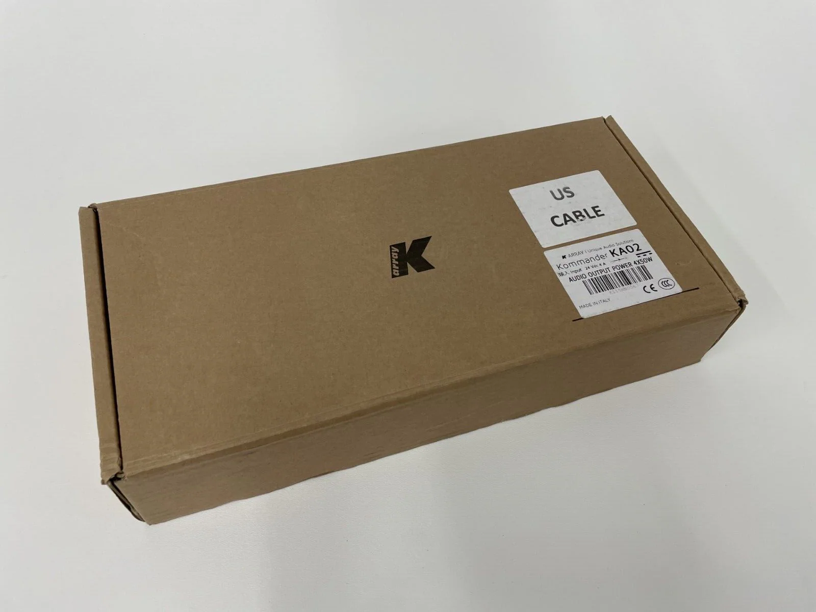 K-Array Kommander KA02 Compact 4-Channel 200W Audio Amplifier/Processing System - Image 2