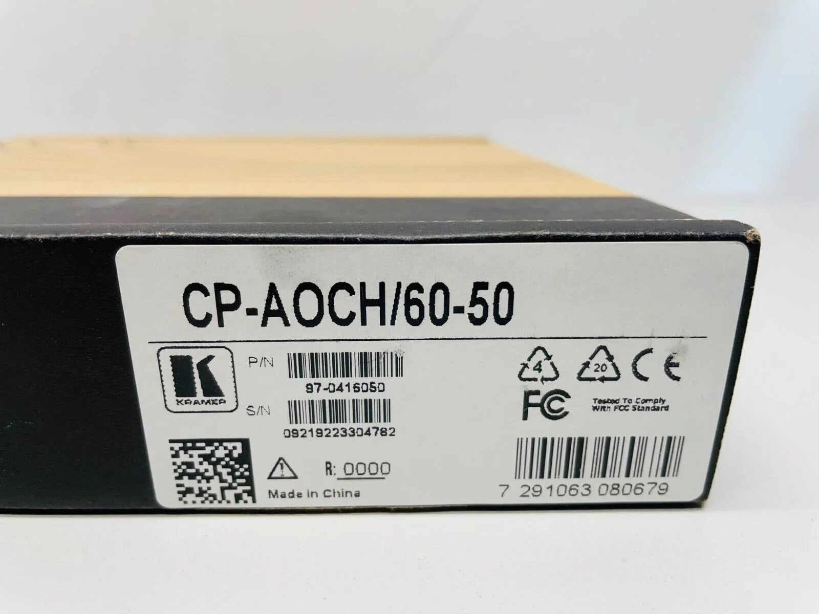 Kramer CP-AOCH/60-50 High-Speed Fiber Optic HDMI Cable - 50' - Image 2