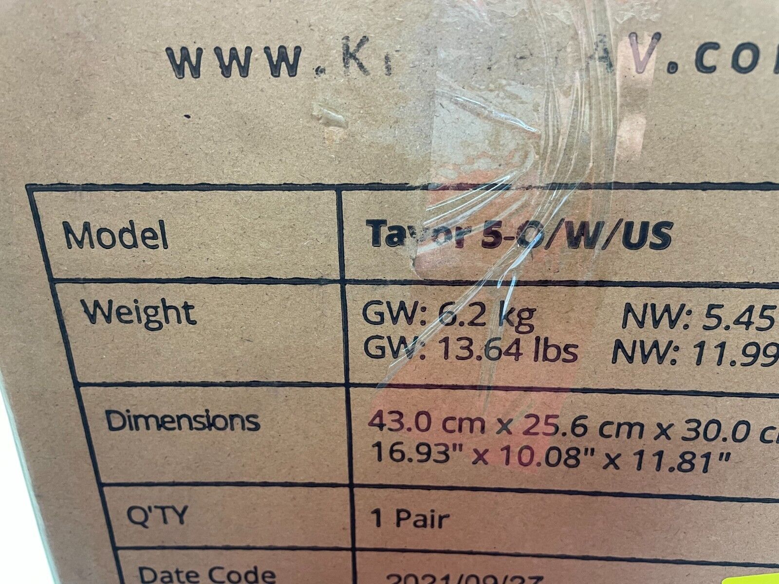 Kramer Tavor 5-O/W/US Two 30 Watt Powered Speaker System - White, Pair - Image 2
