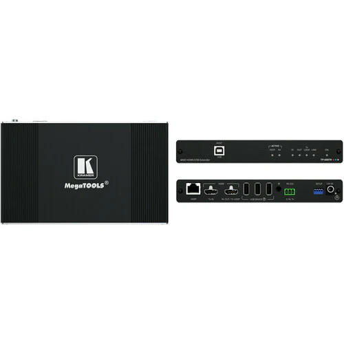 Kramer TP-600TR 4K60 4:4:4 HDMI Extender with USB, Ethernet, RS-232 & IR - Image 2