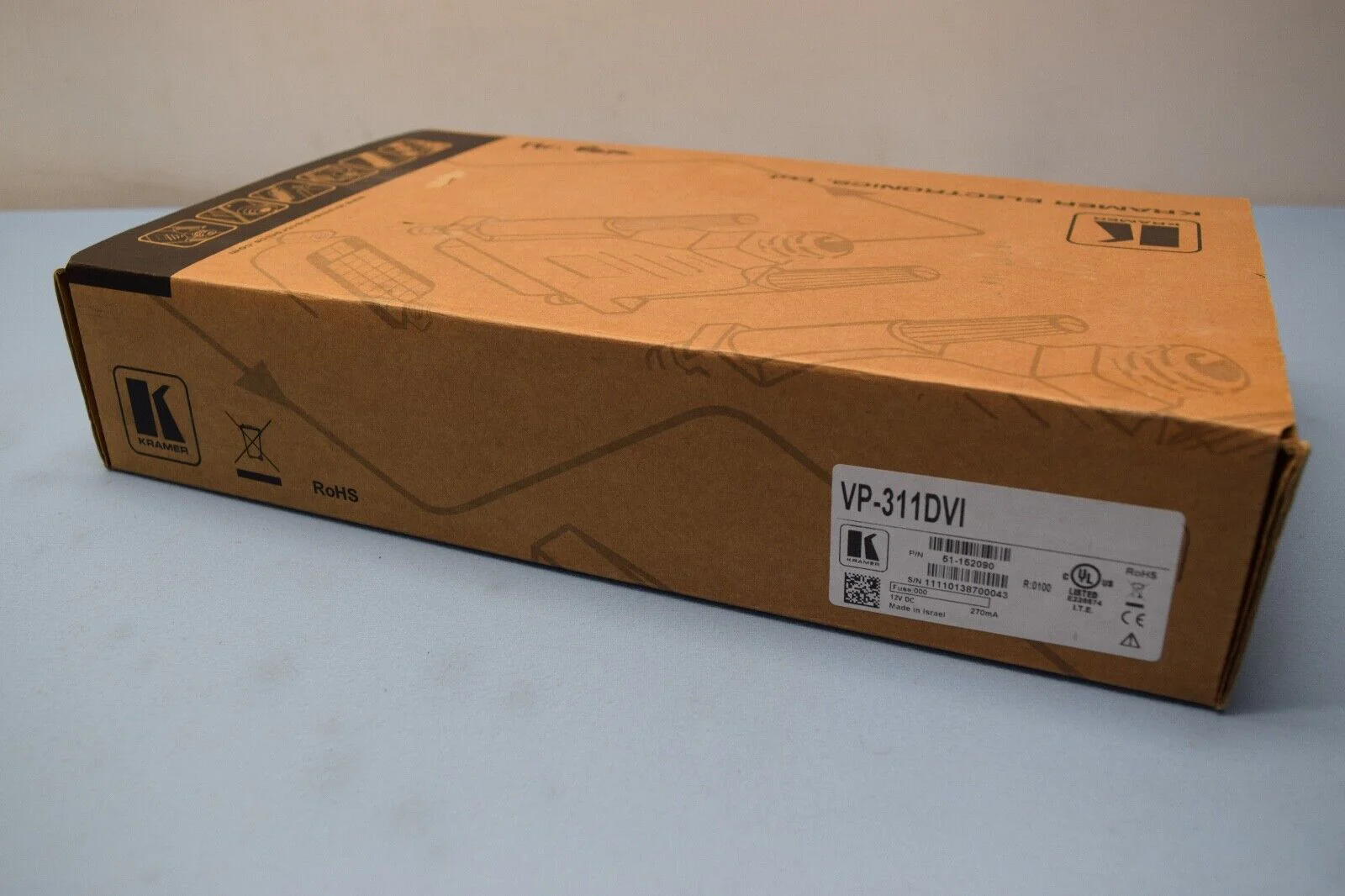 Kramer VP-311DVI Automatic DVI Audio Switcher FREE SHIPPING - Image 5