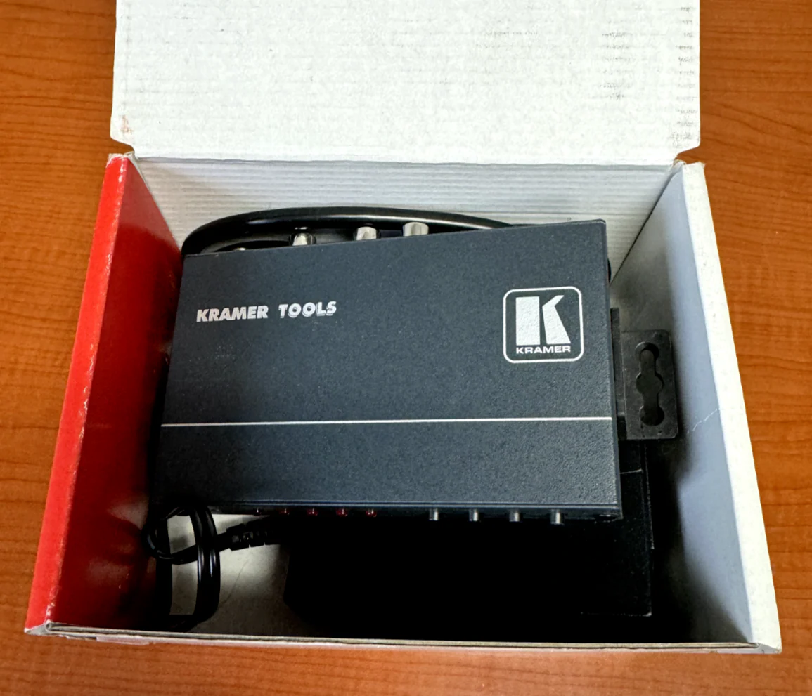 Kramer VP-410 Composite Video & Stereo-Audio to HDMI Scaler 90-041090