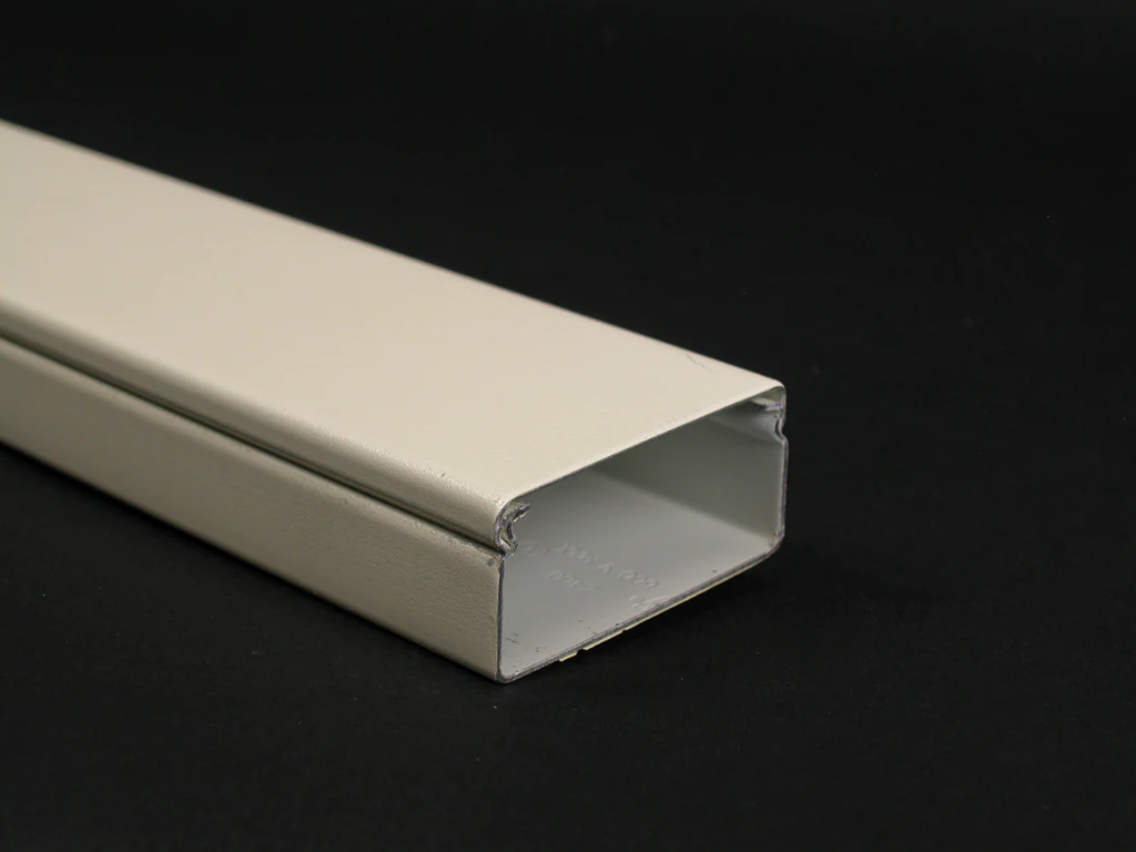 Legrand Wiremold V2400BC Steel Raceway Base & Cover 2400 Ivory 50 FT