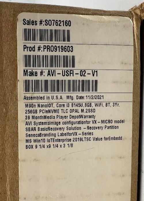 Lenovo ThinkCentre M90n-1 Nano Computer Celeron 4205U - Tested - Image 4