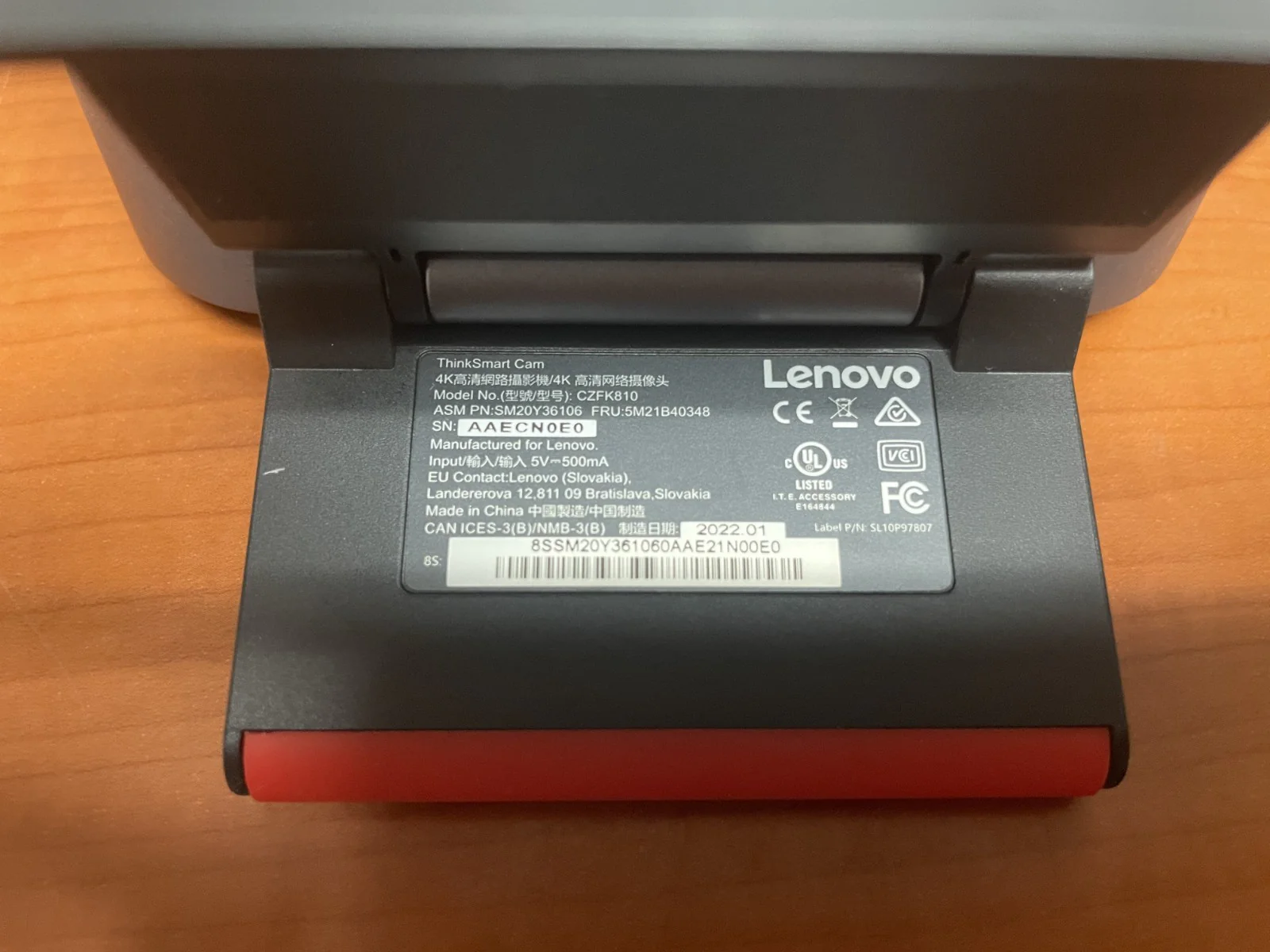 Lenovo Thinksmart Cam CZFK810 - Smart Meeting Video Cam - Image 6