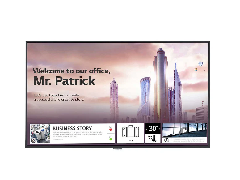 LG 49UH5F-H Slim UHD IPS Non-Glare 49" Digital Signage Display / Monitor - Image 2