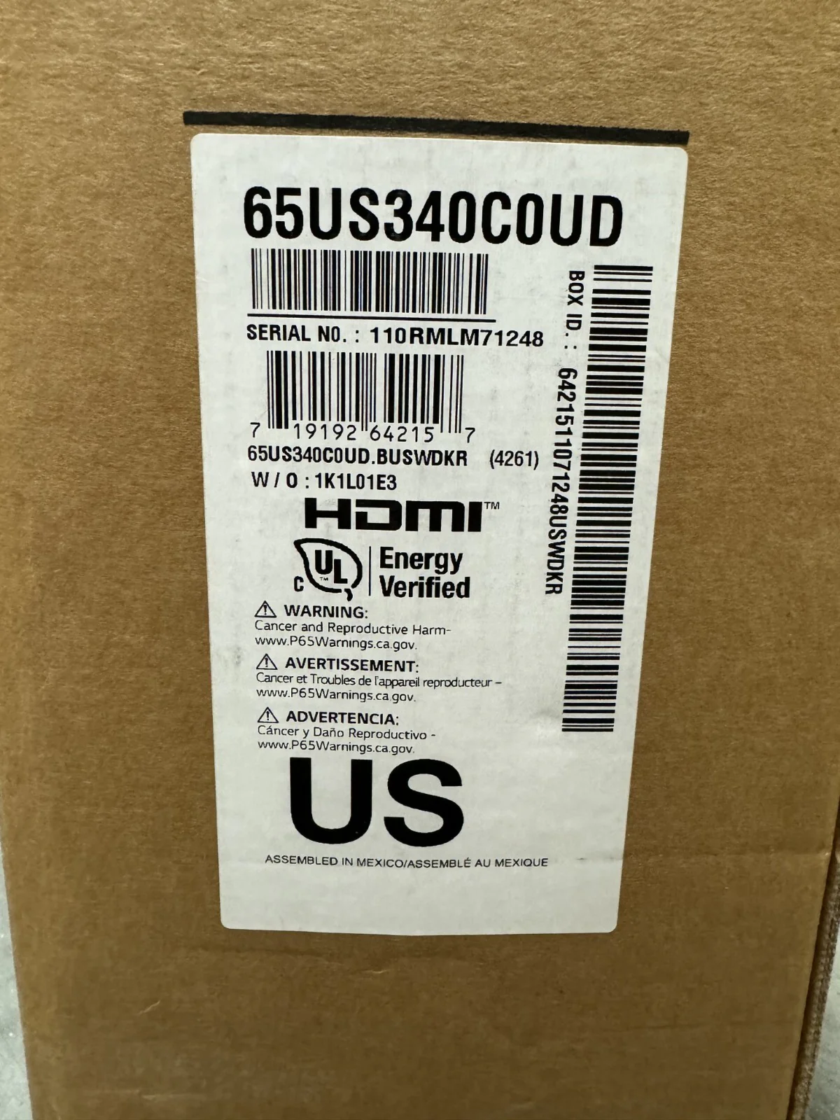 LG 65US340C0UD 65" HDR 4K UHD Commercial IPS LED TV/Monitor US340C - Image 2