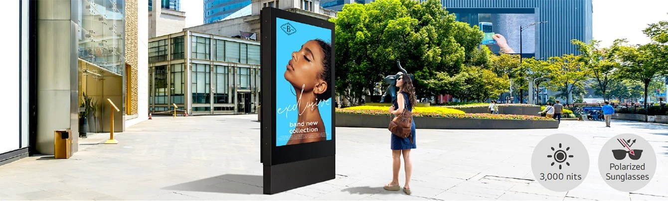 LG 75" Outdoor XE-Series High Visibility Digital Display / Commercial Signage - Image 5