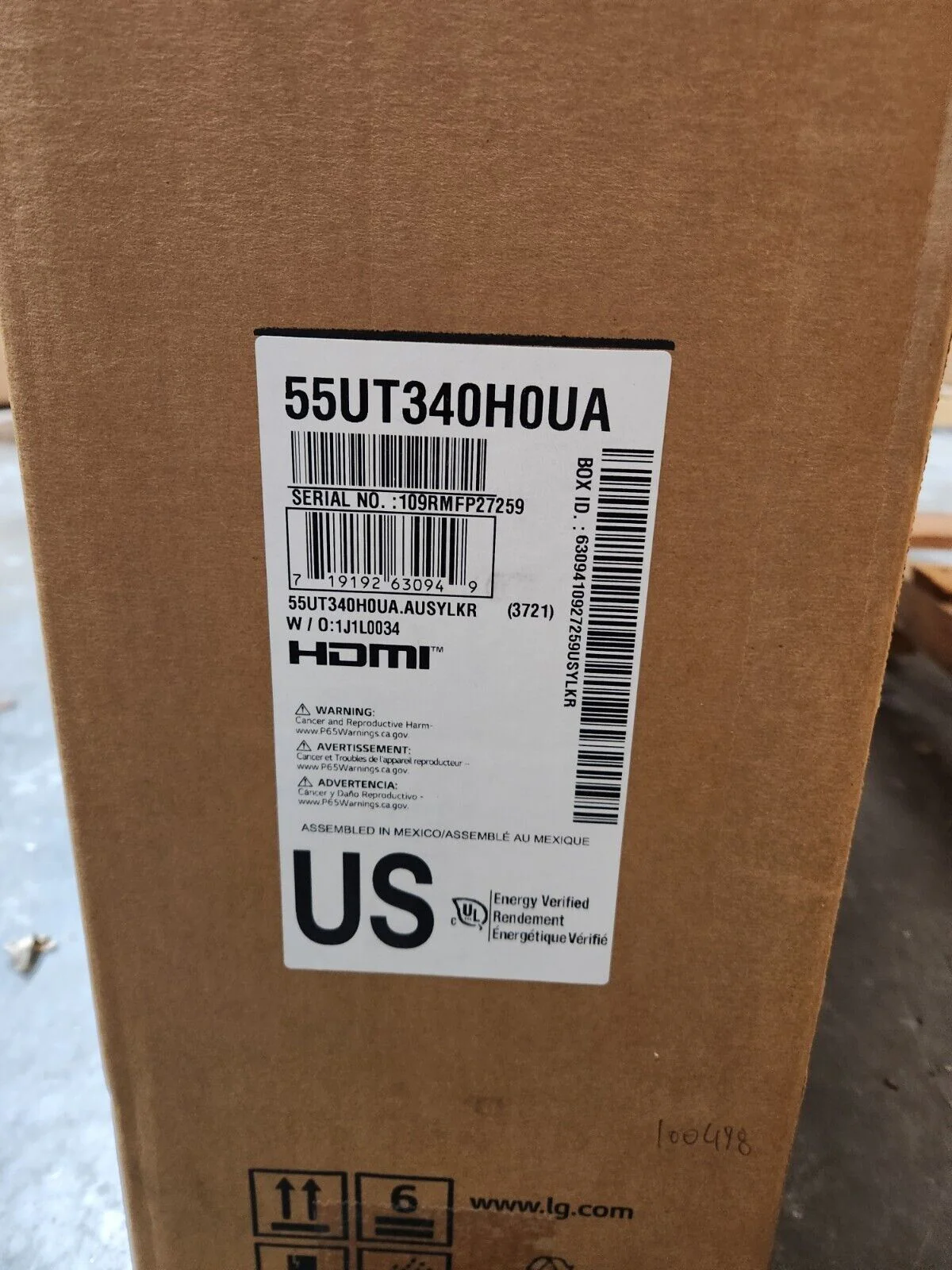 LG UT340H 55" Class HDR 4K UHD Hospitality LED TV 55UT340H0UA - Image 2