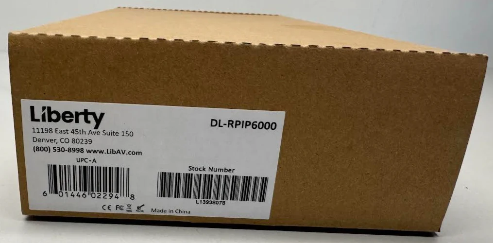 Liberty AV DL-RPIP6000 Rack Panel Kit for DigiIP 6000 Transceivers - Image 2