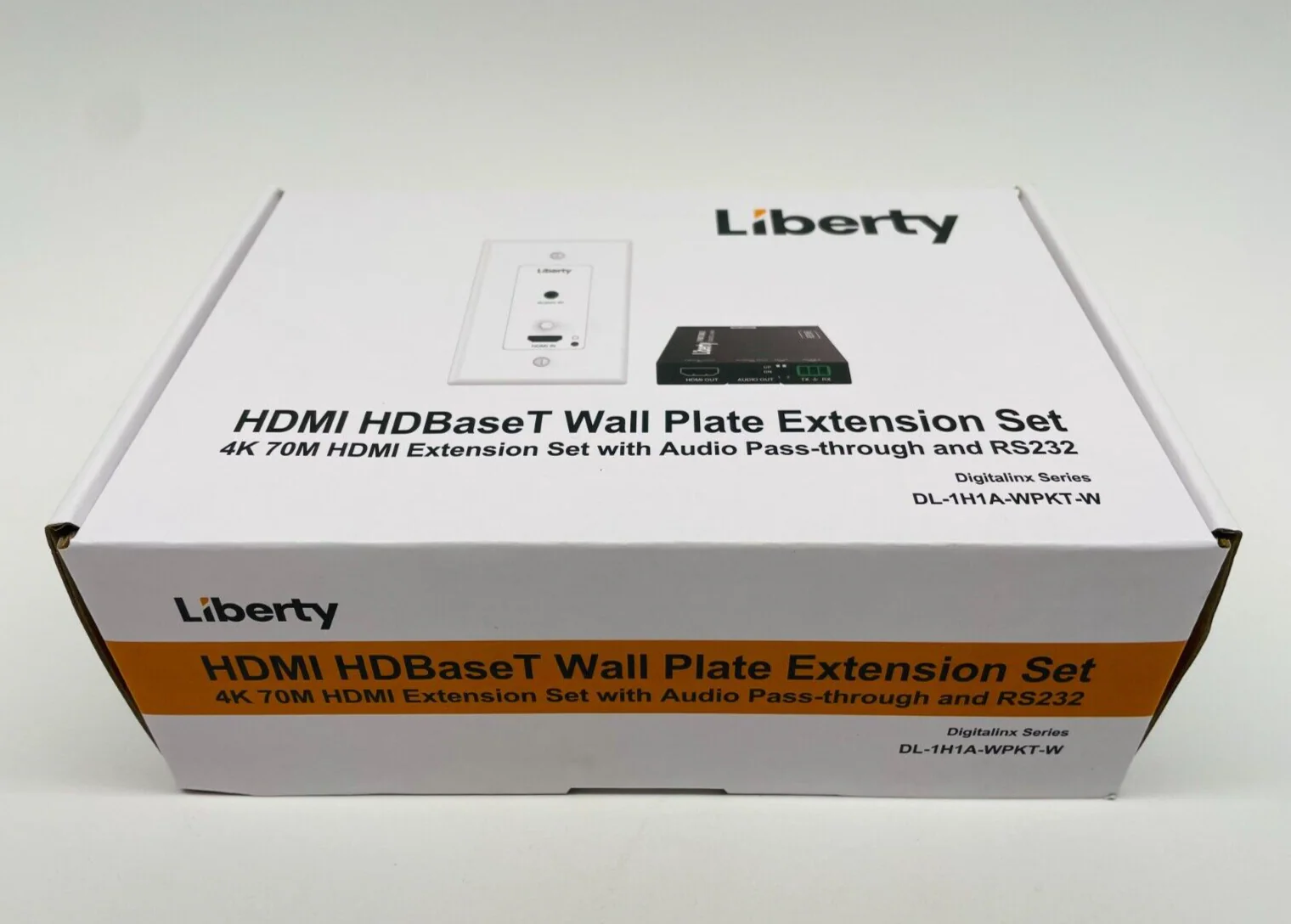 Liberty Digitalinx DL-1H1A-WPKT-W HDMI HDBaseT Wall Plate Extension Set