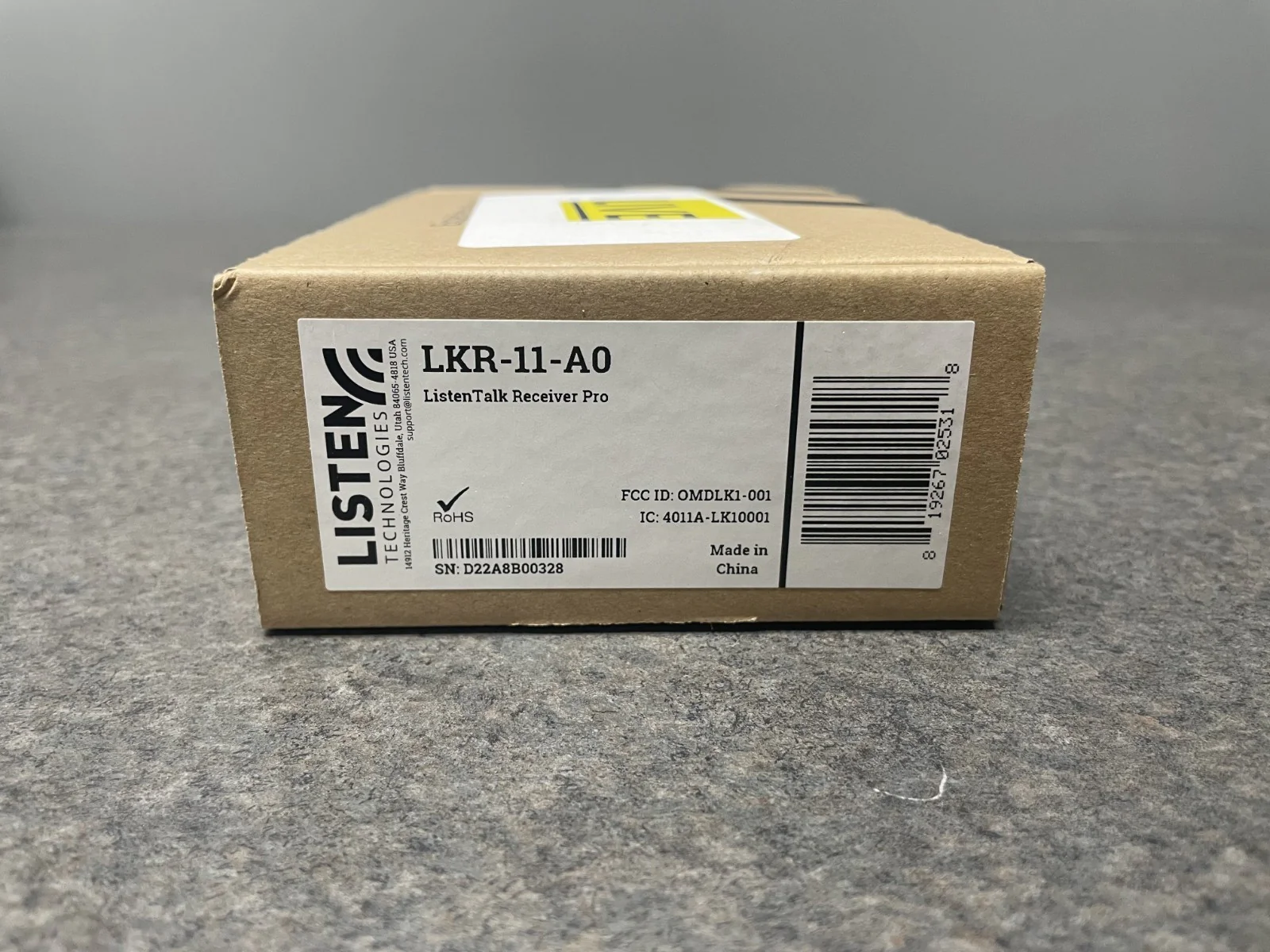 Listen LKR-11 ListenTALK Receiver Pro One-Way Group Conversation Device