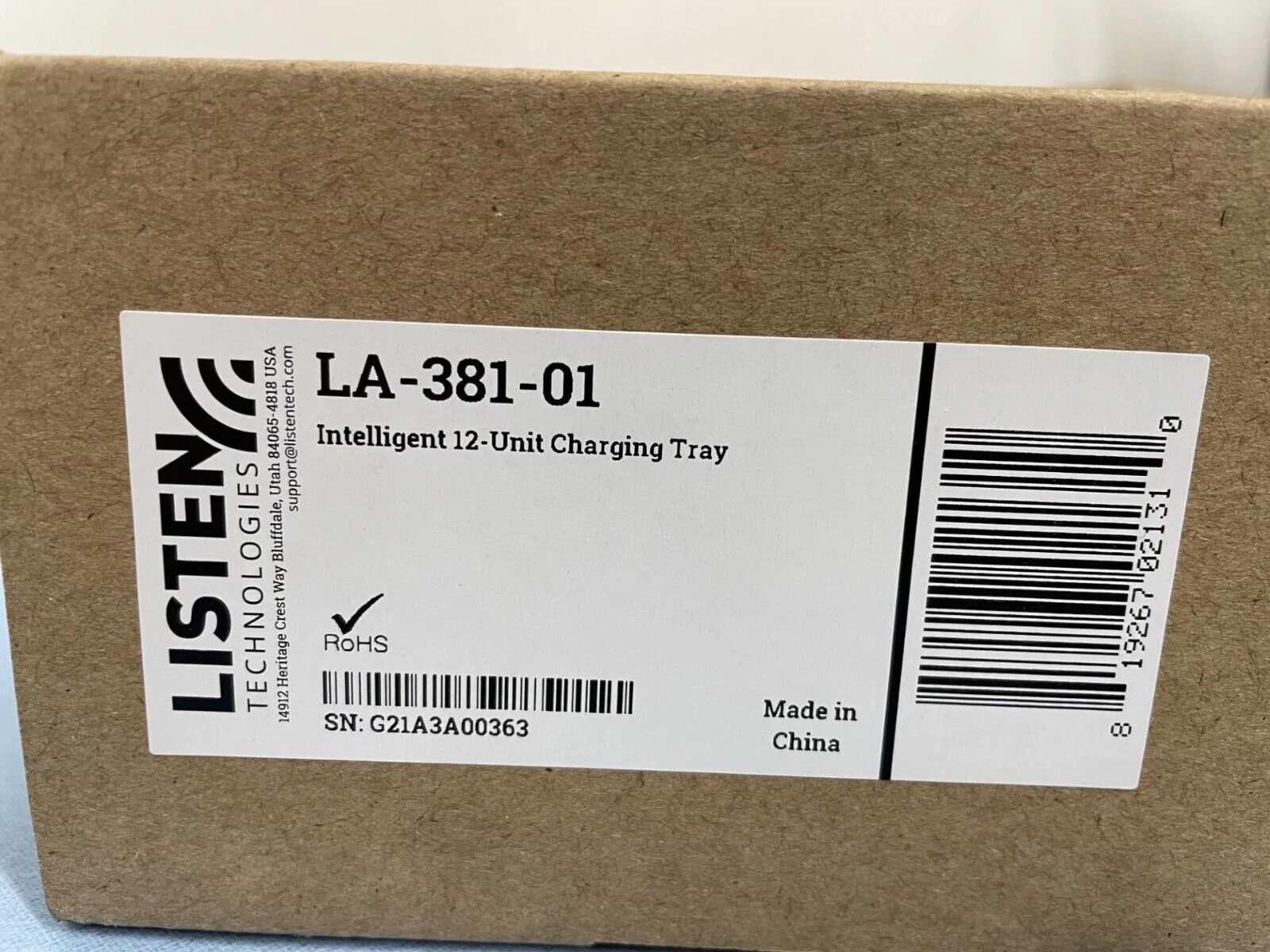 Listen Technologies Intelligent Charger & 12 DSP Assistive Listening Receivers - Image 3