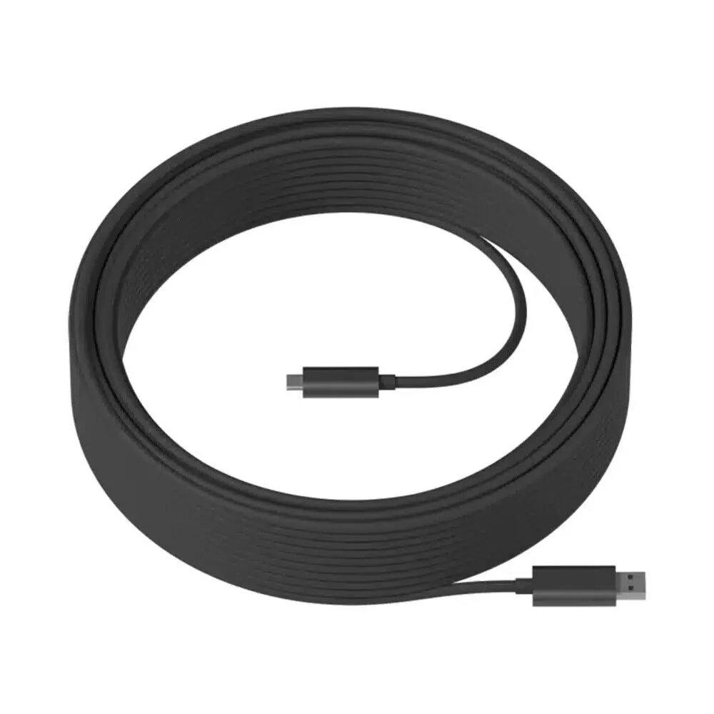 Logitech 25M Strong USB 2.0/3.0/3.1 Type A to USB type-C Cable (P/N 939-001802) - Image 2