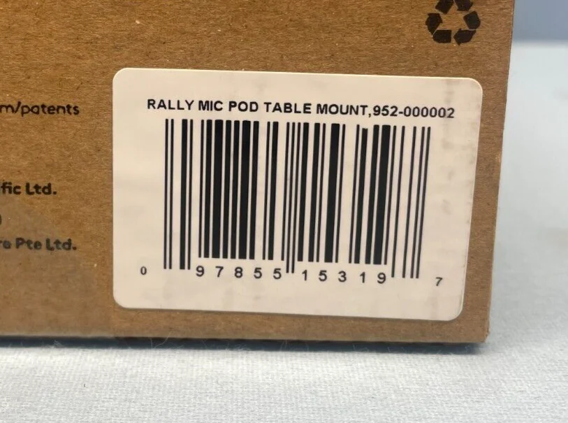 Logitech 952-000002 Rally Mic Pod Table Mount (Graphite) - Image 2