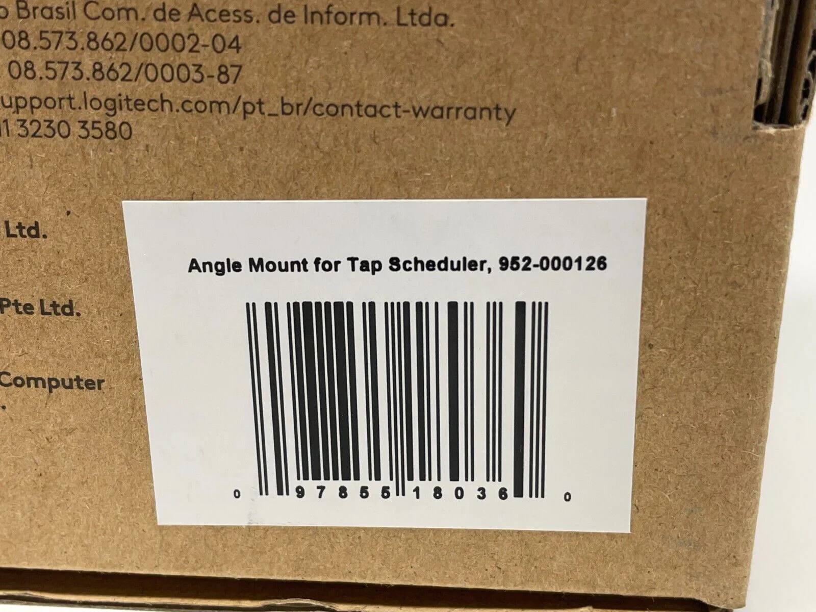 Logitech 952-000126 Angle Mount for Tap Scheduler - Image 3
