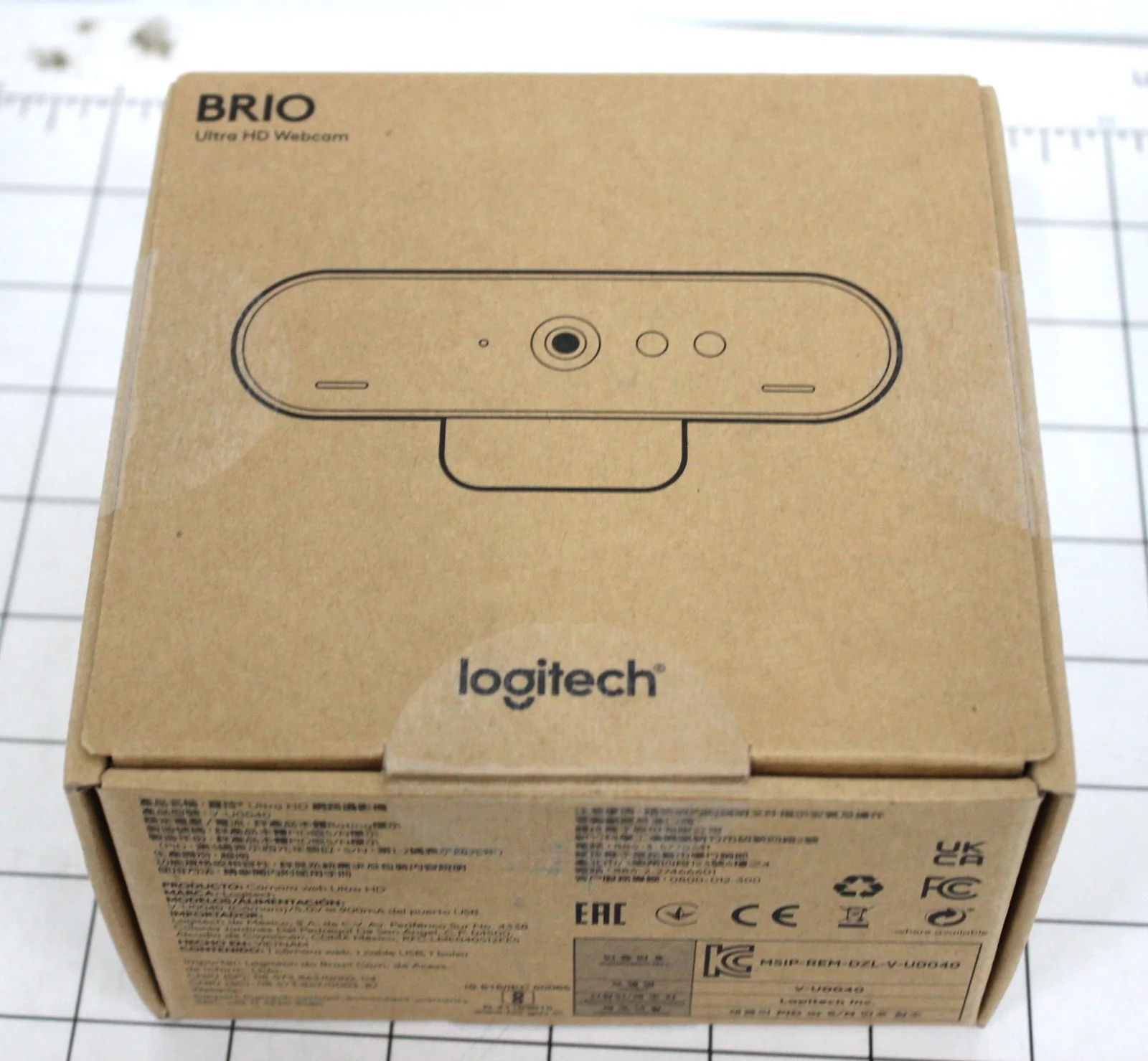 Logitech Brio 4K Pro Webcam V-U0040 Ultra HD Video & HDR, SEALED NEW - Image 6