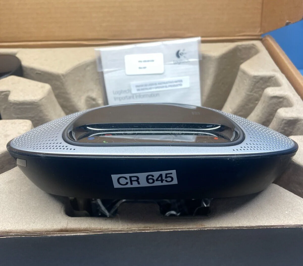 Logitech CC3000e ConferenceCam Teleconference System V-U0034, V-U0032 - Image 4