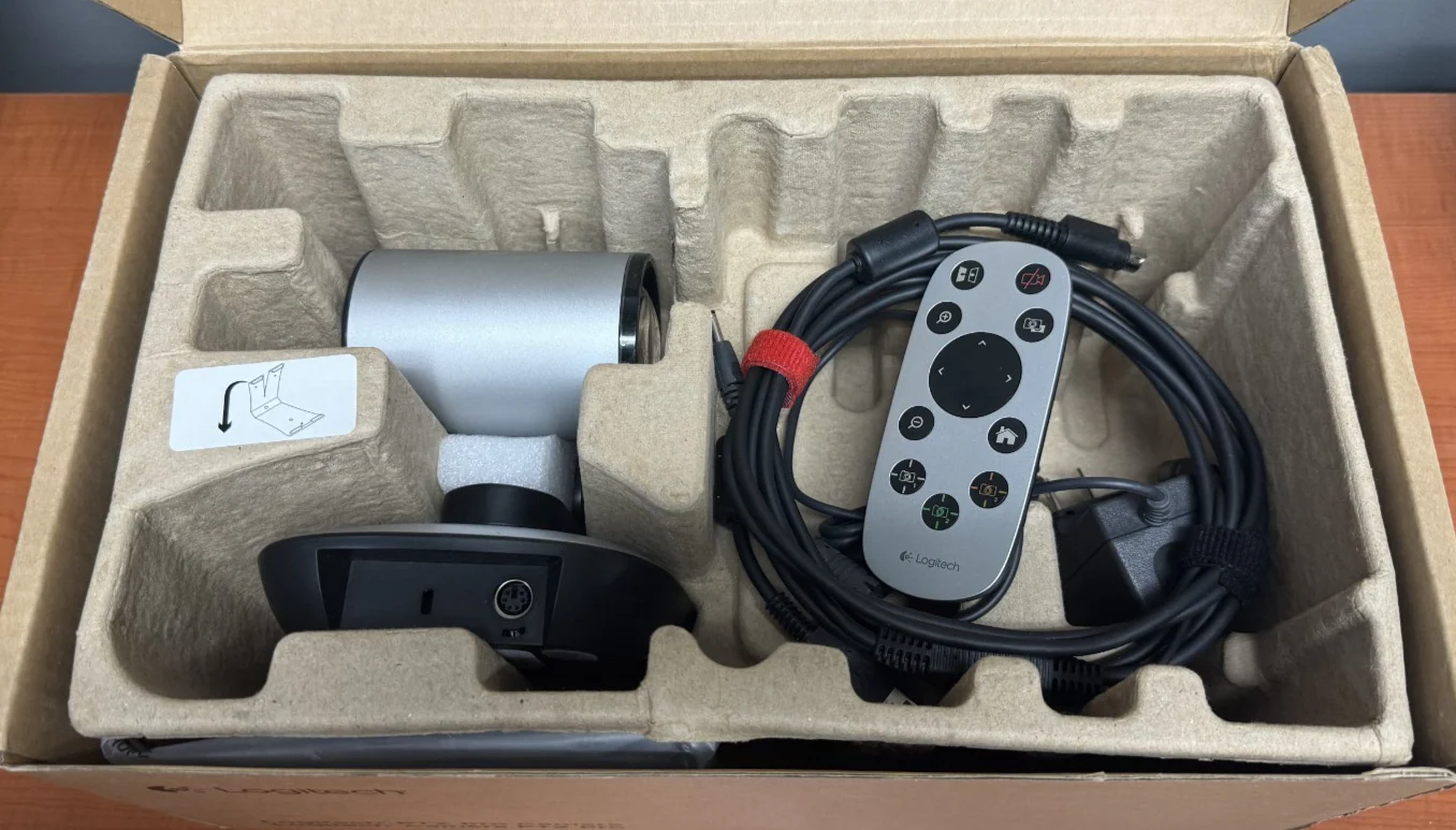 Logitech PTZ Pro Video Conferencing Camera HD 1080p w/ Remote 960-001021 - Image 3
