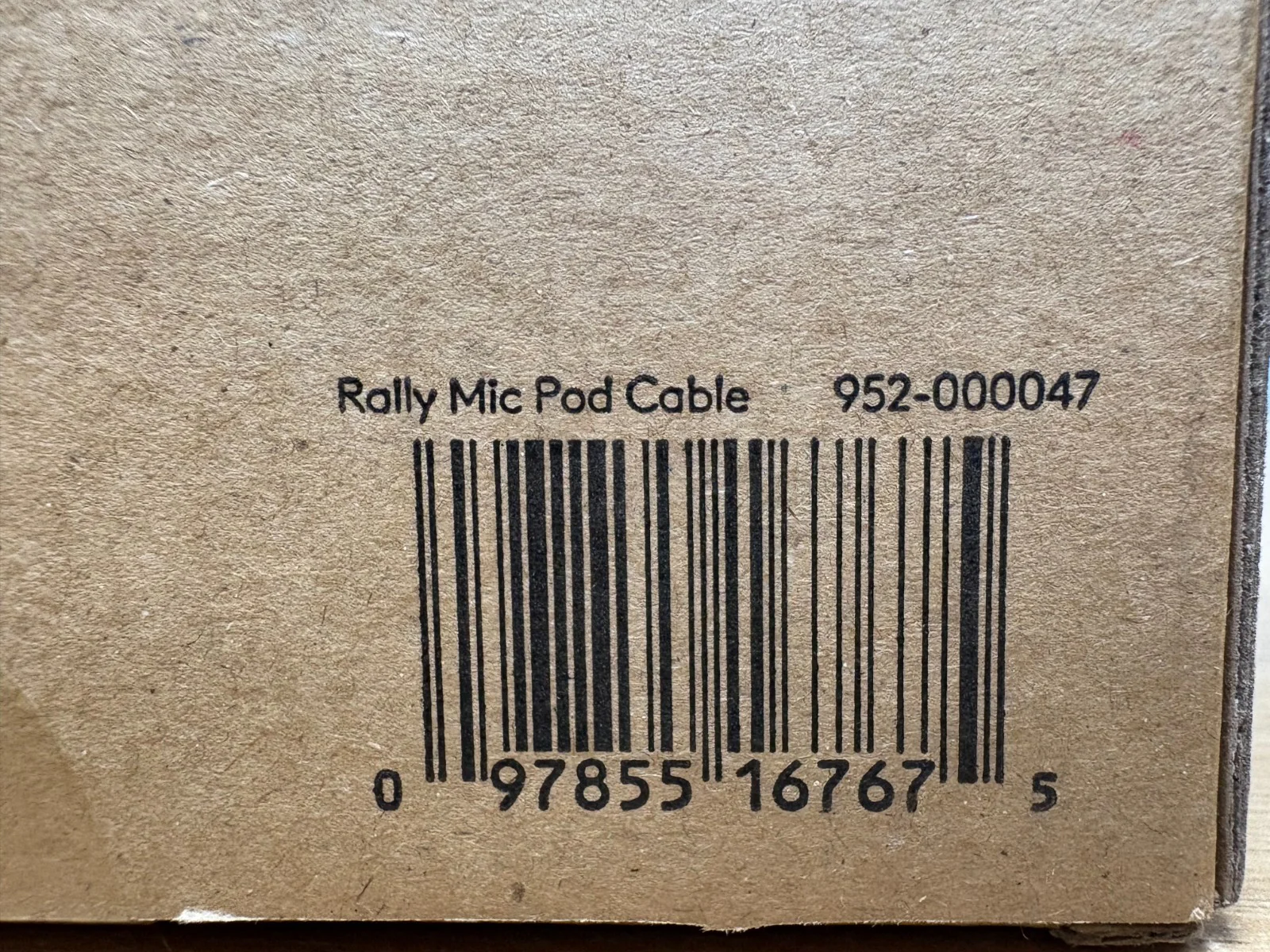 Logitech Rally Mic Pod Extension Cable (P/N: 952-000047) - Image 2