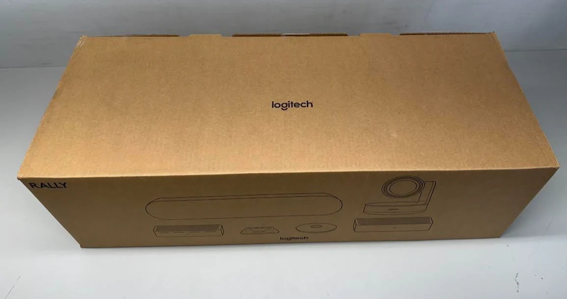 Logitech Rally UHD 4K Conference Camera System with Speaker and Mic Pod Set