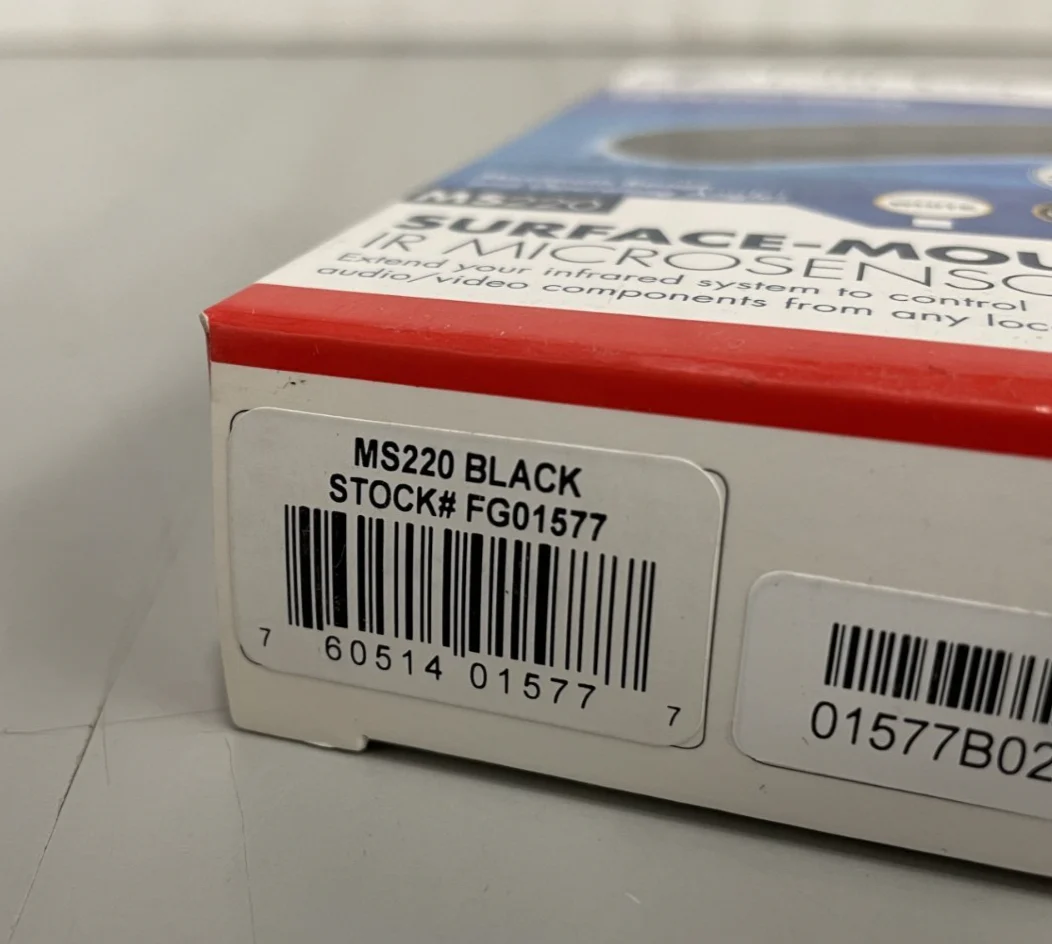 Lot of TWO - Niles MS220 Surface-Mount (Black) IR Infrared Microsensors  FG01577 - Image 3