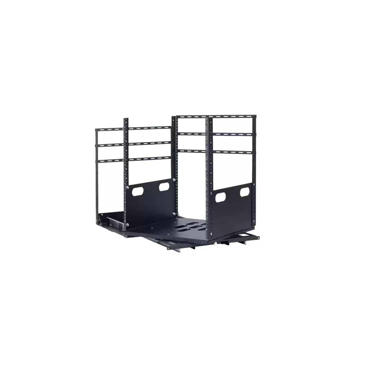 Lowell LPTR2-1219 Pull & Turn AV Equipment Rack System (Slide & Pivot / Rotate) - Image 5