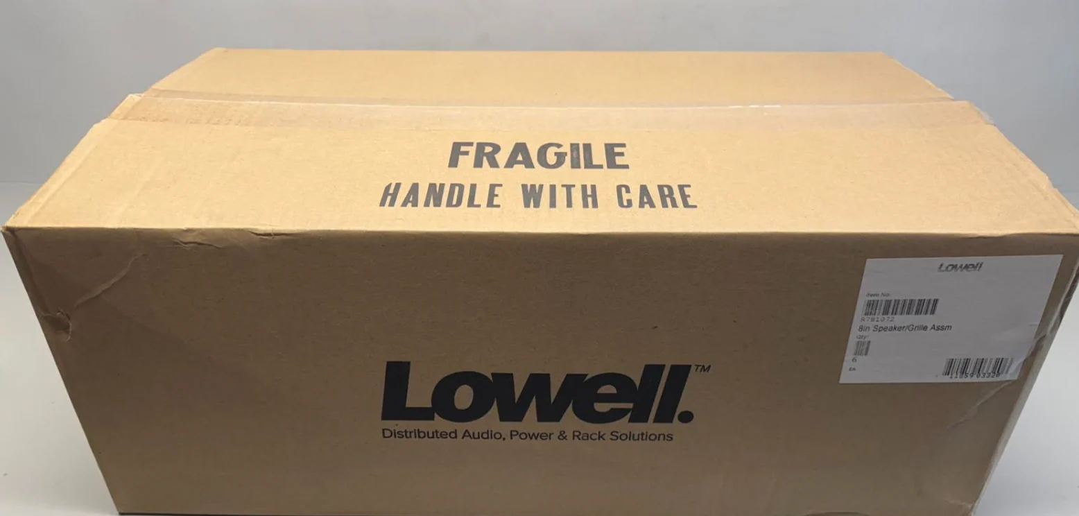 Lowell R7810-72 8" Dual Cone Speaker with 25/70V Transformer and Grille (6 Pack) - Image 4