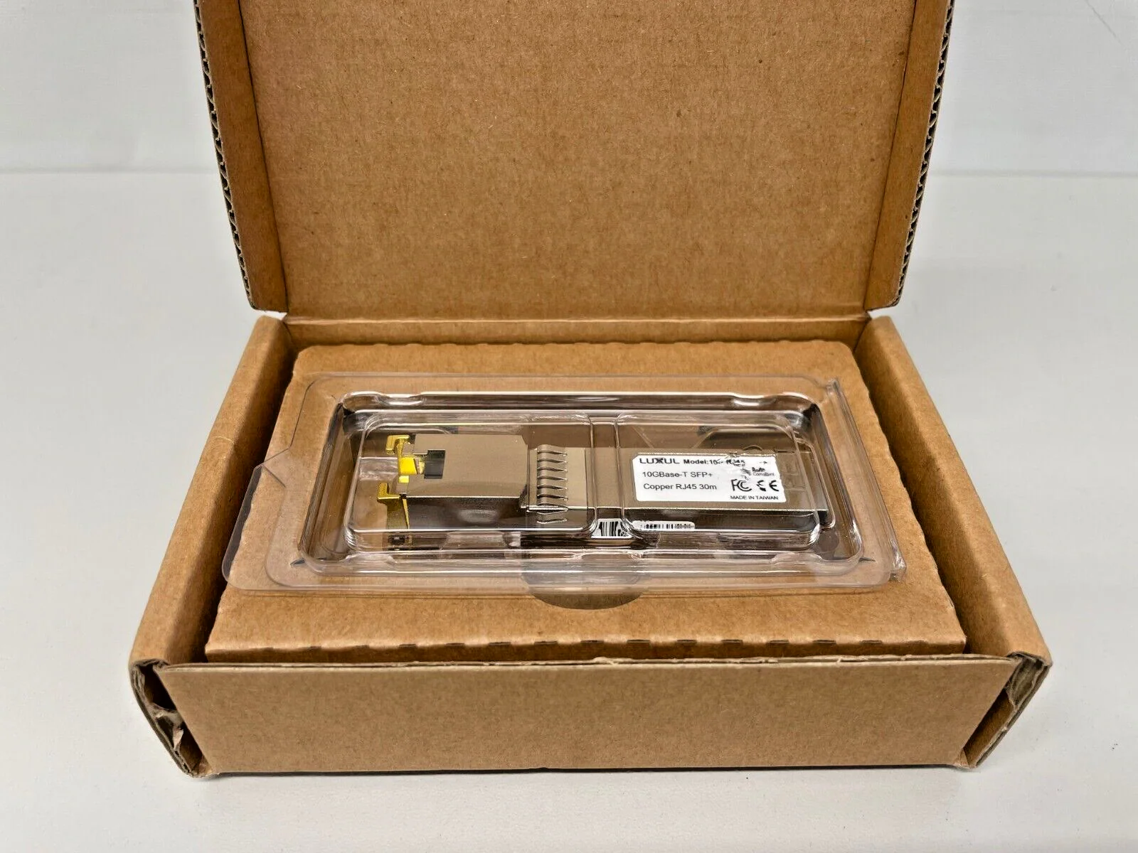 Luxul 10G-RJ45 10GBase-T RJ-45 SFP+ Module 30m of CAT 6a/7 Cable - Image 2