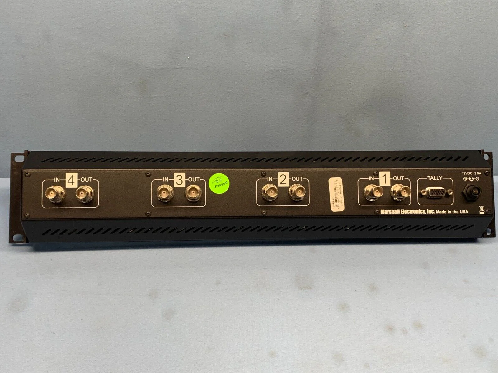 Marshall V-R44P Quad 4-inch Rack Mount Monitors with Power Supply - Image 2