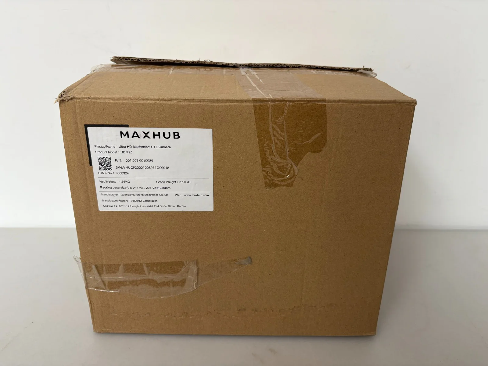 Maxhub UC-P20 Ultra HD Mechanical PTZ Camera (P/N: 001.007.0010089) - Image 2