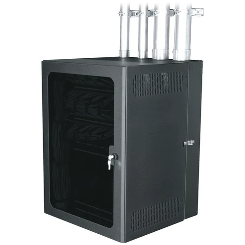 Middle Atlantic CableSafe CWR-12-26PD Wall Mount Rack with Plexi Door 12RU 24" D