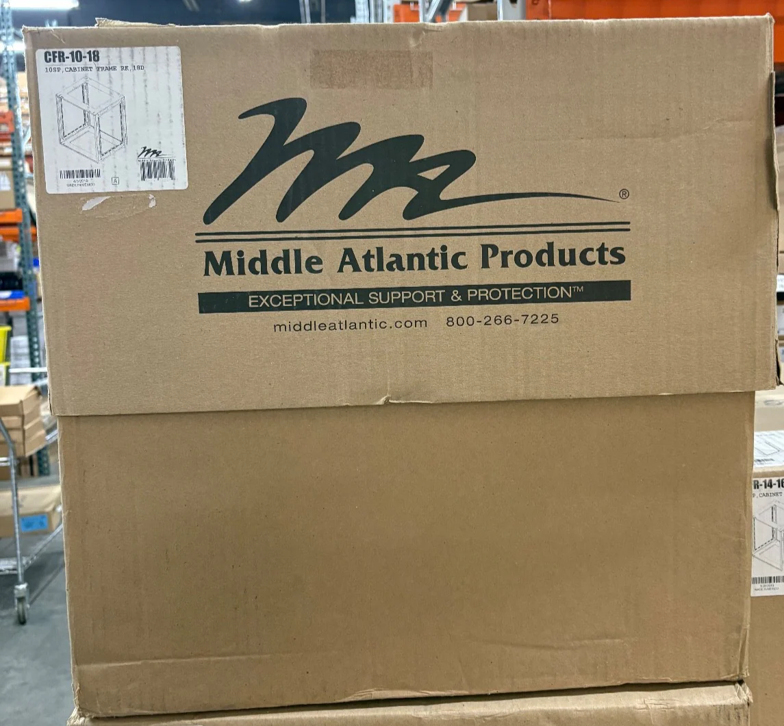 Middle Atlantic CFR-10-18 10SP Cabinet Frame Rack, 18D - Image 2