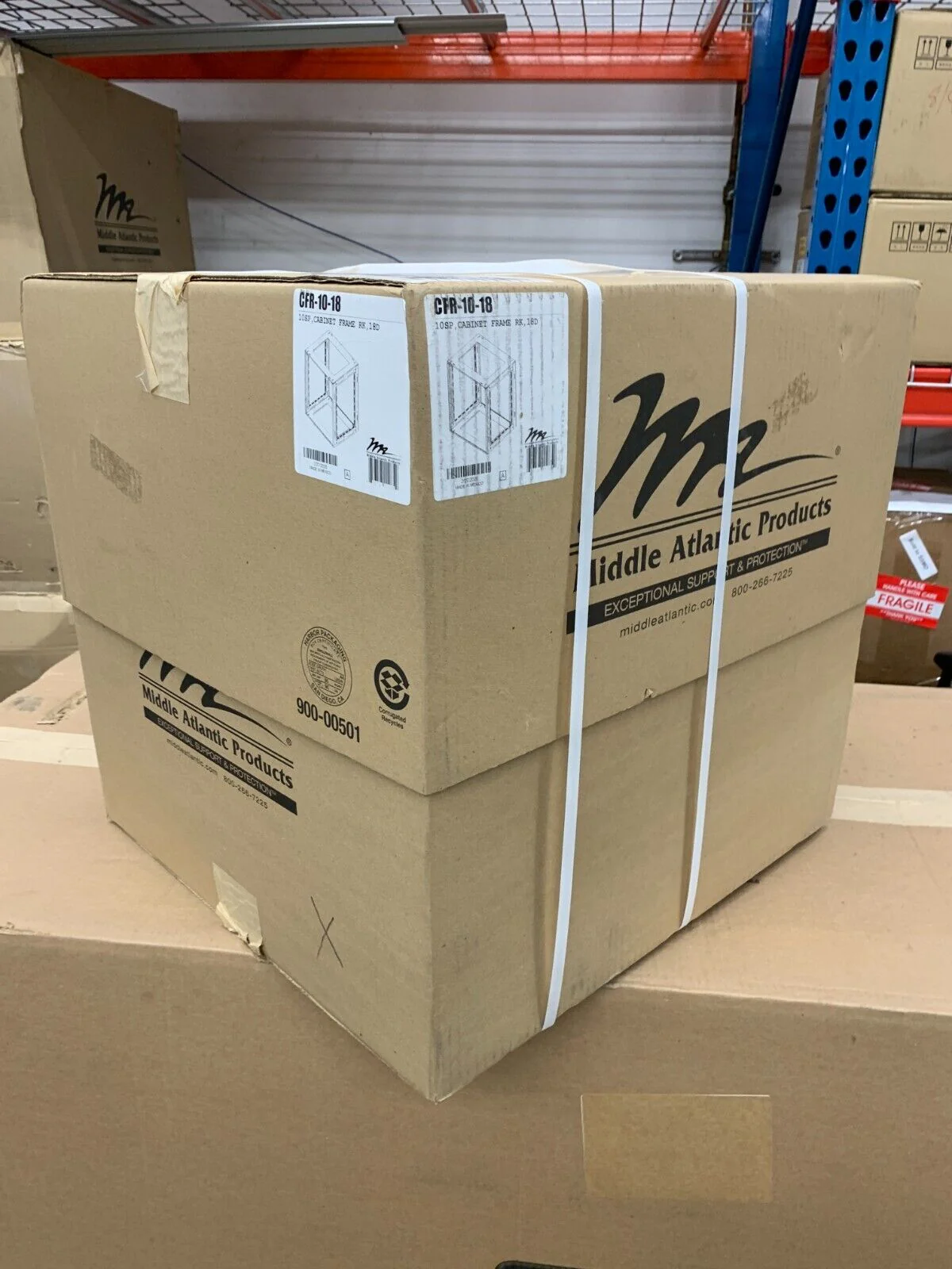 Middle Atlantic CFR-10-18 / Cabinet Frame Rack  / 10 SP 18D - Image 2