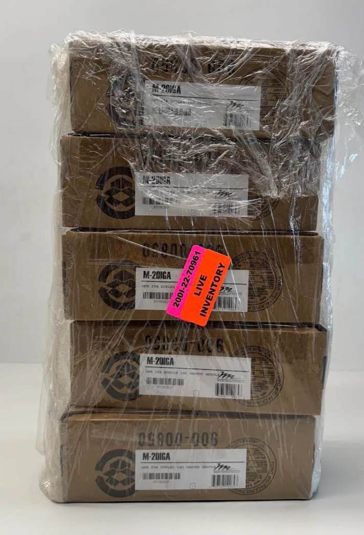 Middle Atlantic M-20IGA MPR Raceway Duplex Isolated-Ground Module (20A) LOT OF 5