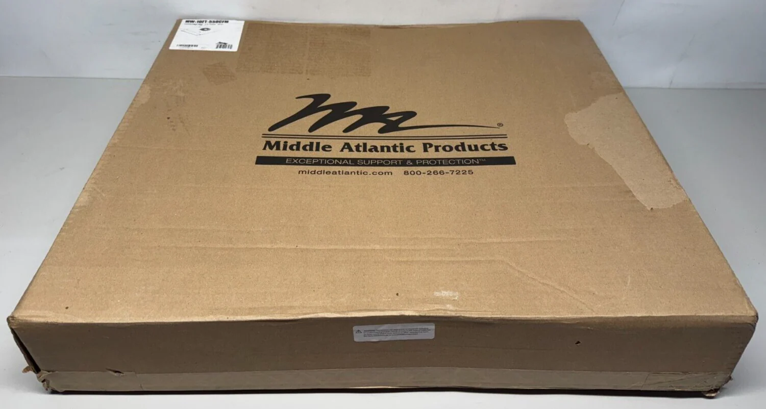 Middle Atlantic MW-10FT-550CFM Integrated 10" Fan Top