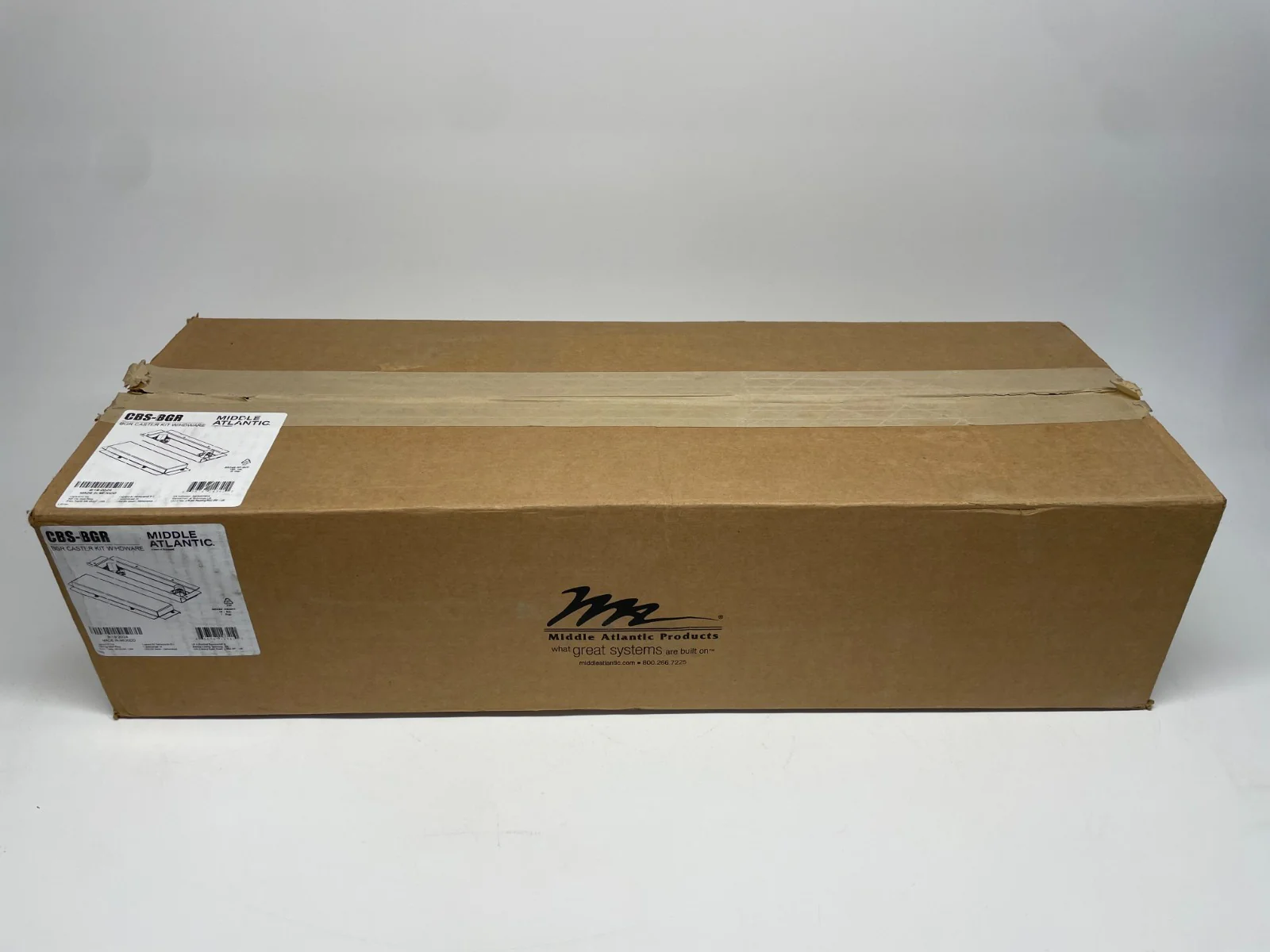 Middle Atlantic Products CBS-BGR Caster Base Kit for BGR Series Racks NEW